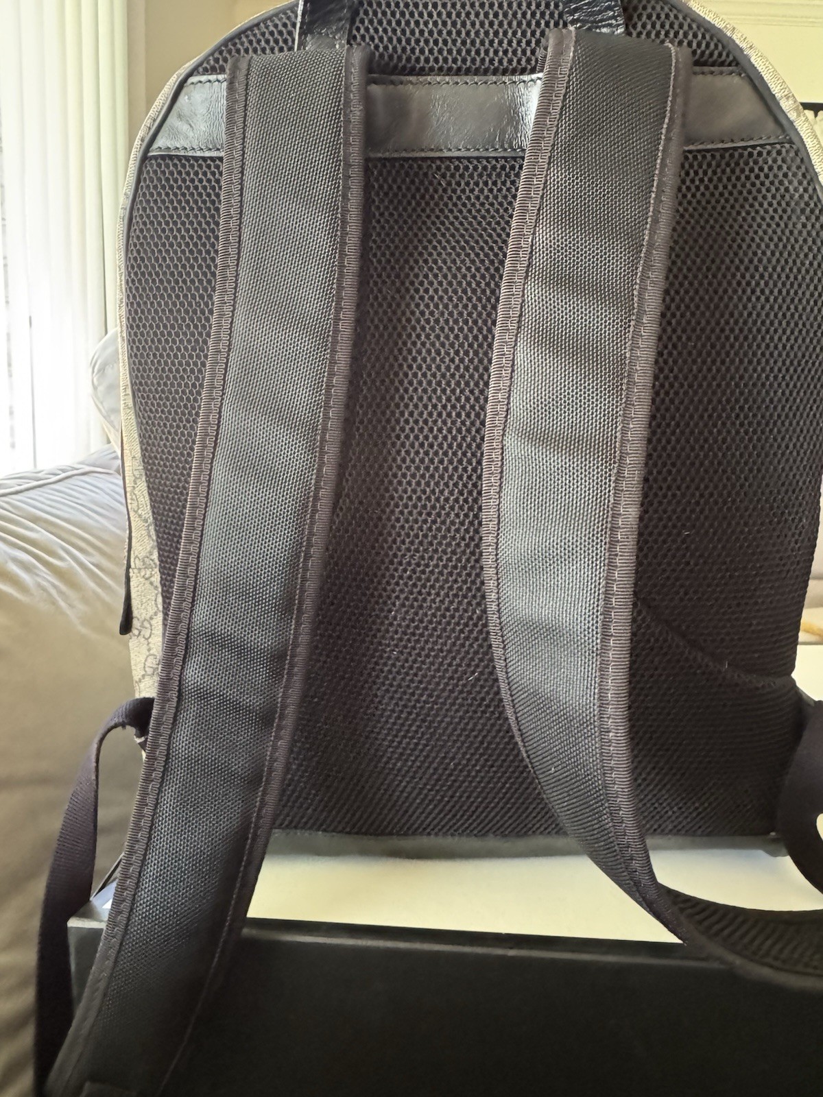 Gucci GG Supreme Canvas Backpack w/ Dust Bag