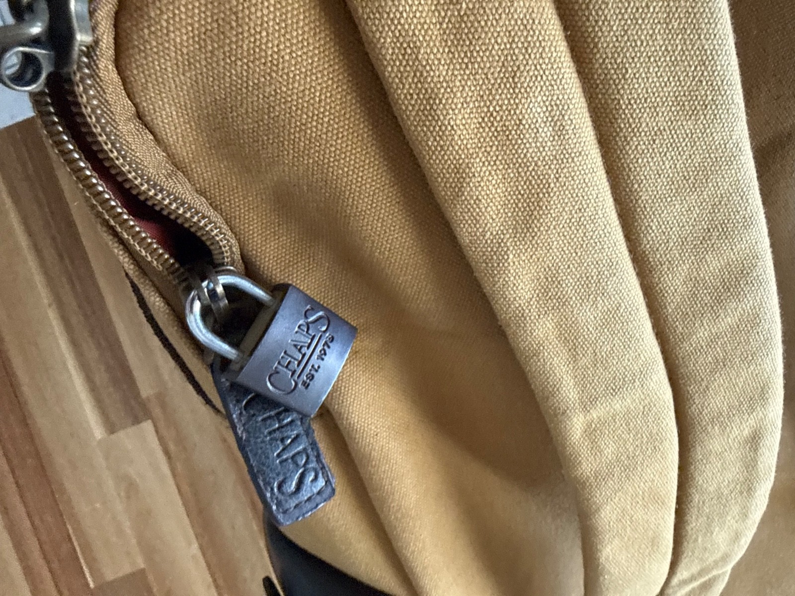 Chaps Backpack Heavyweight Canvas Pockets, Travel