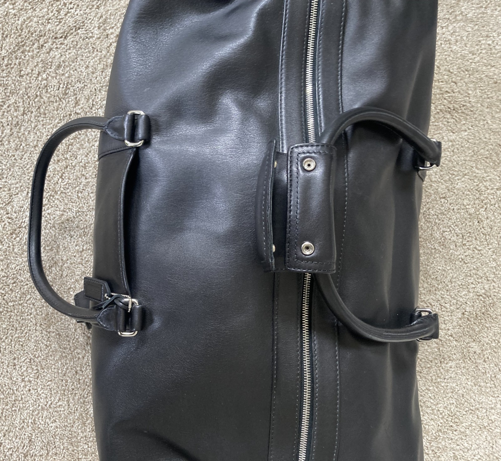 Coach Cabin Leather Duffle Travel Bag – Lexus Edition