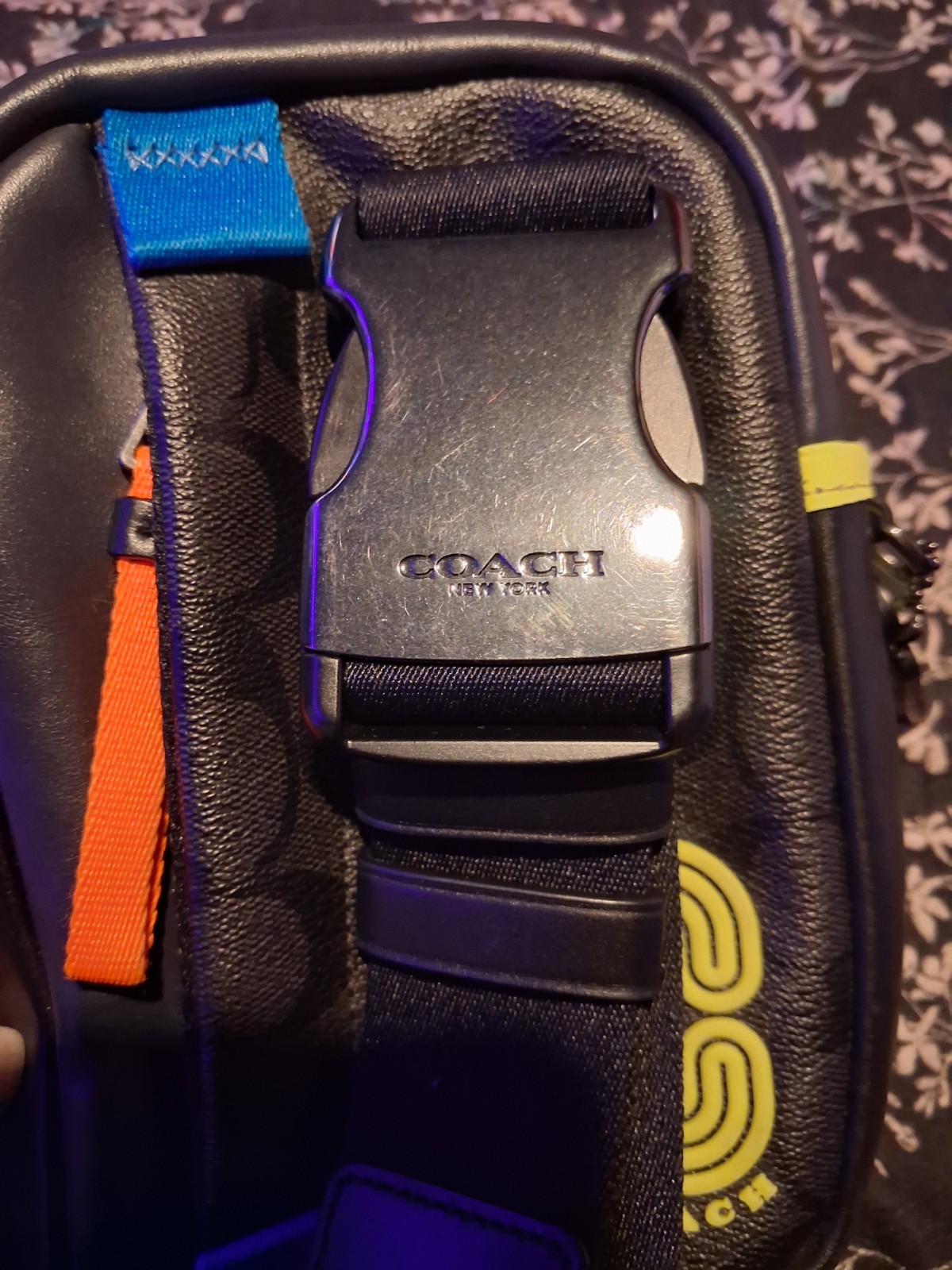 coach mens crossbody bag leather