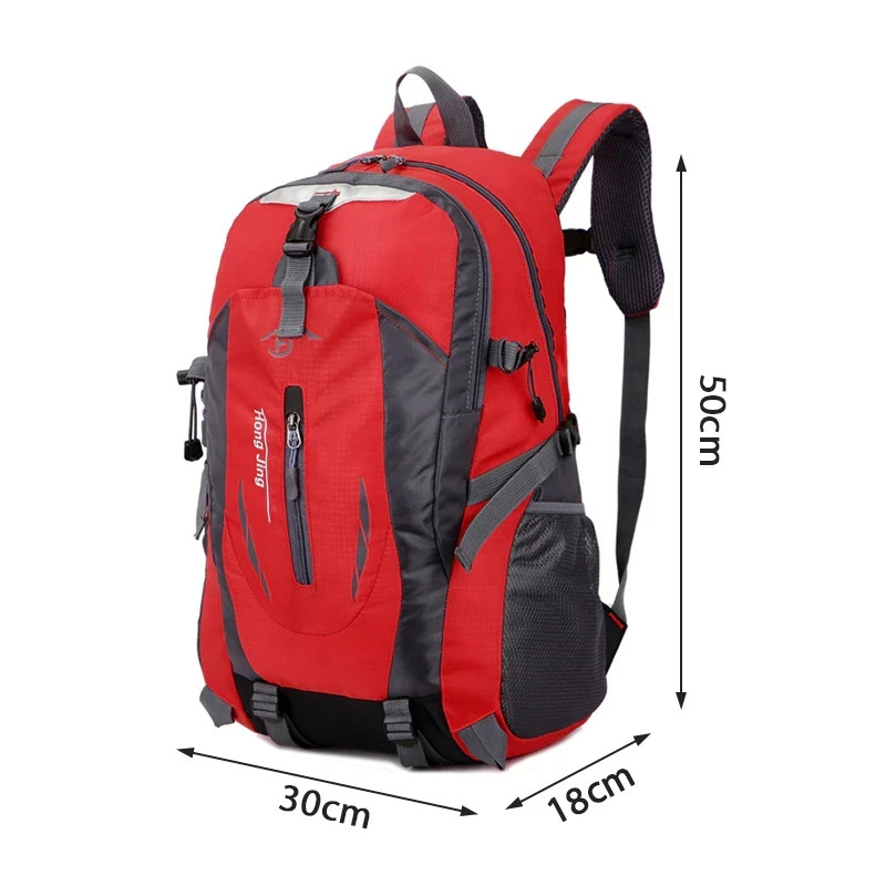Travel Bag w/ Laptop Sleeve & Waist Shoulder Backpack For Men Women Camping Bag