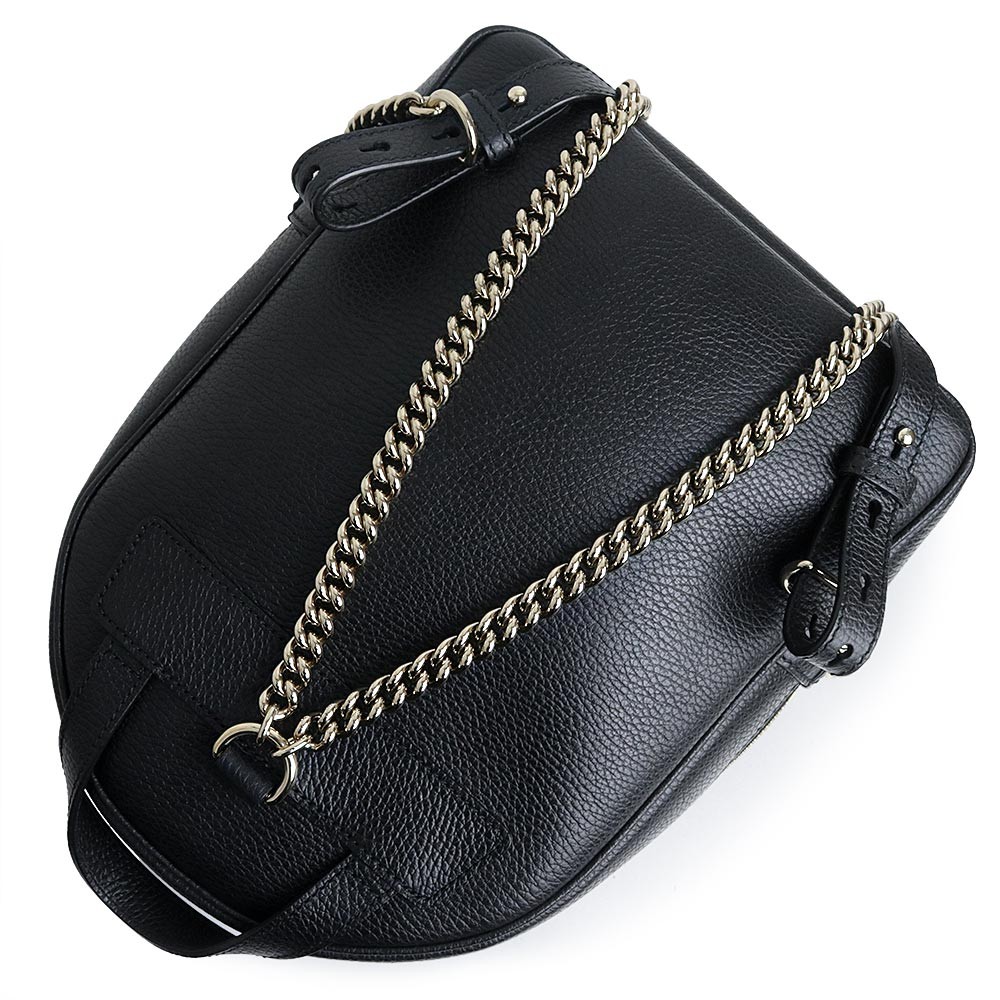 GUCCI 431570 Soho Leather, Black Backpack