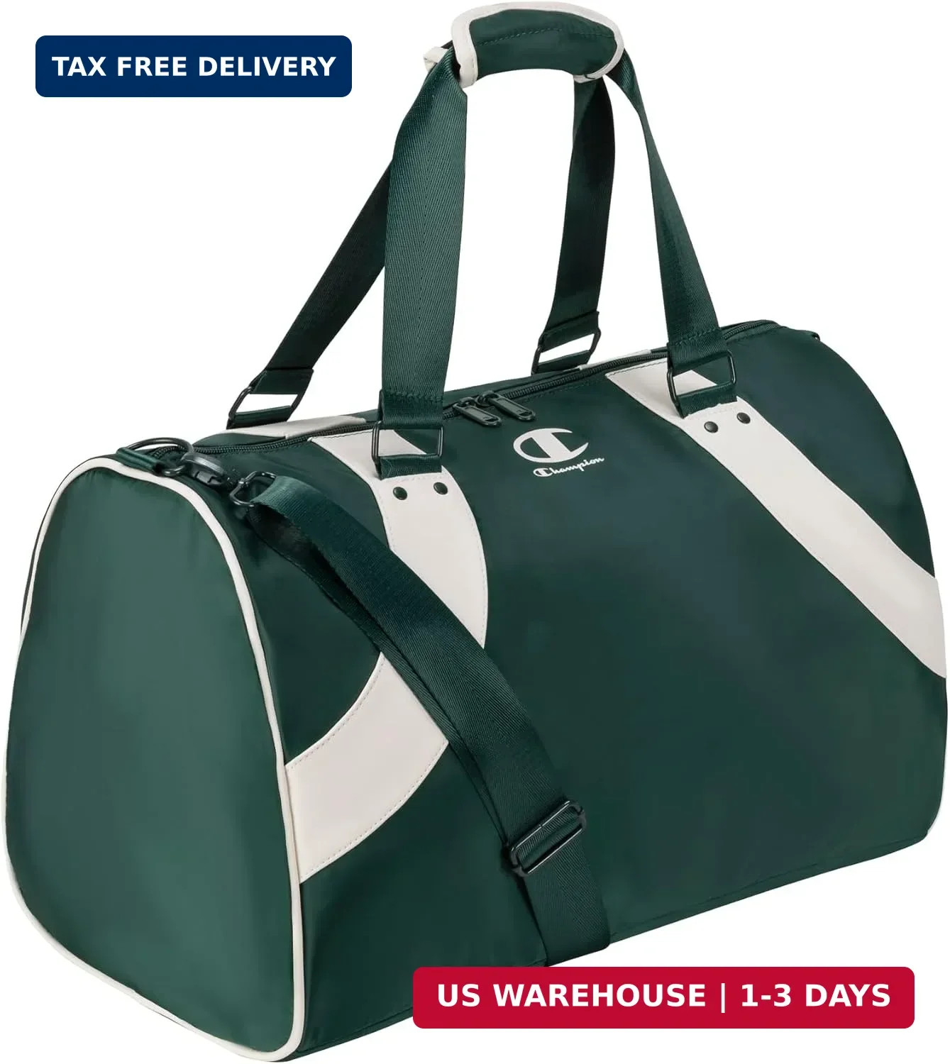 Champion Oracle Duffel Bag With Removable Adjustable Strap, Carry Handle for Gym