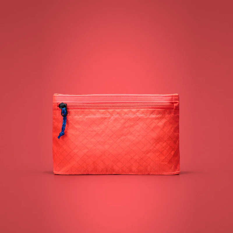 Evergoods x Carryology Civic Flat Pouch Kludde Edition Electric Coral