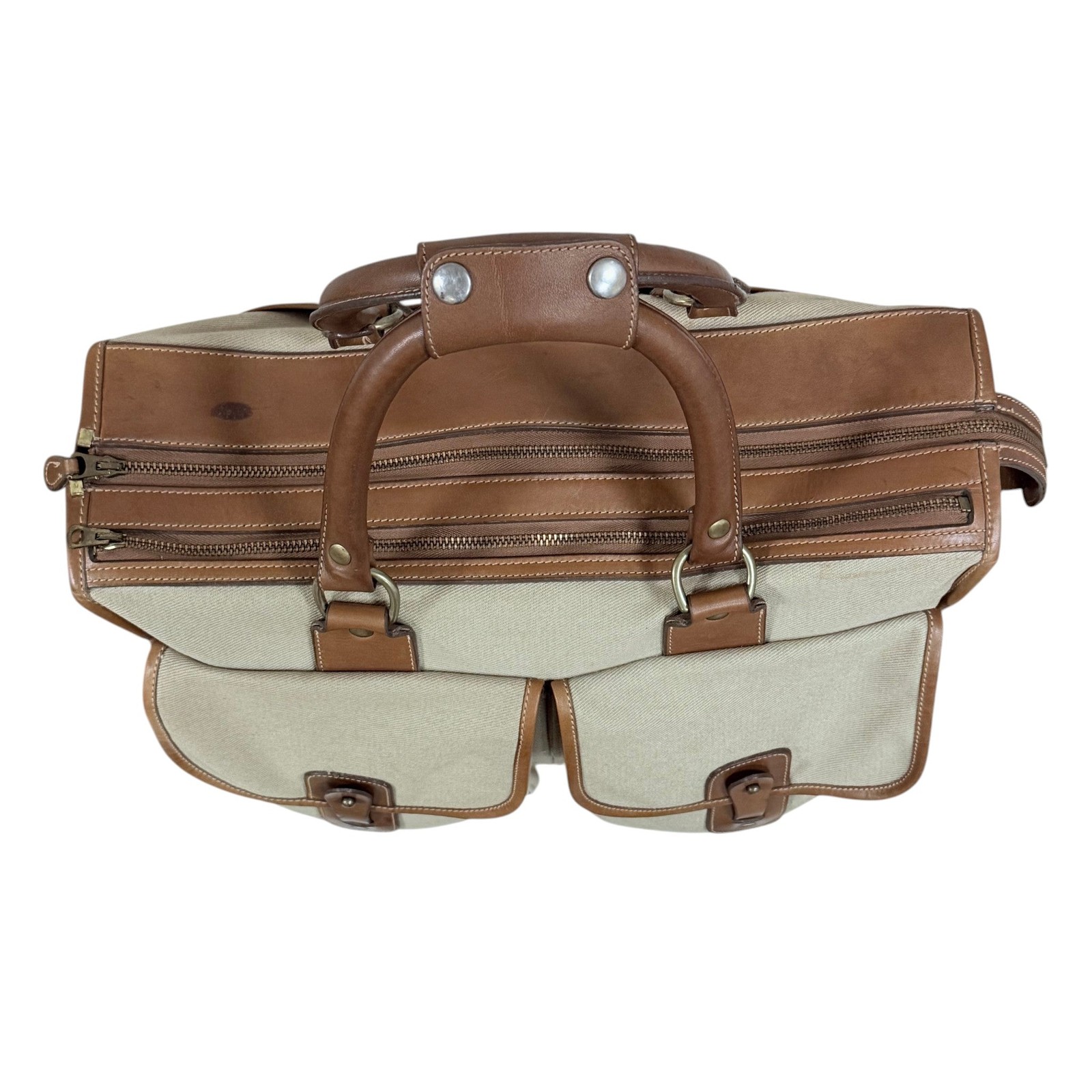 Vintage Ghurka Chestnut Duffel Bag