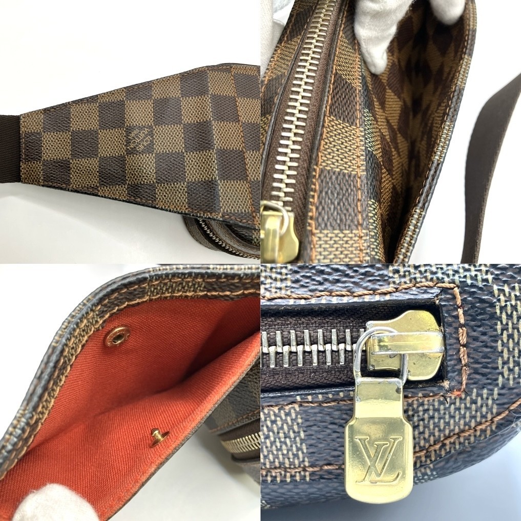 Auth Louis Vuitton Damier Geronimos N51994 Body Bag from Japan