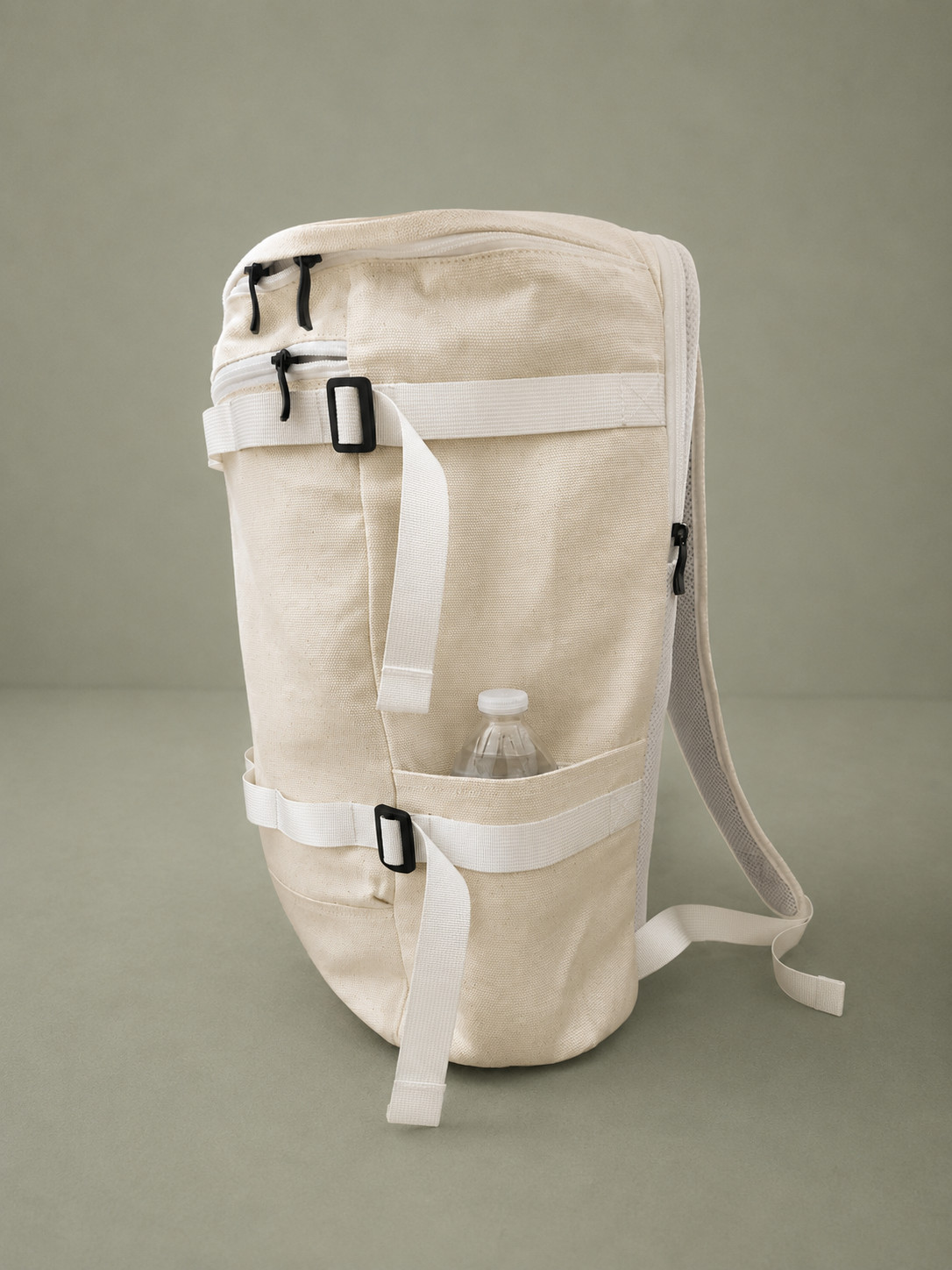 Organic Cotton Backpack – Eco Travel Bag, Minimalist, Sustainable, Lightweight