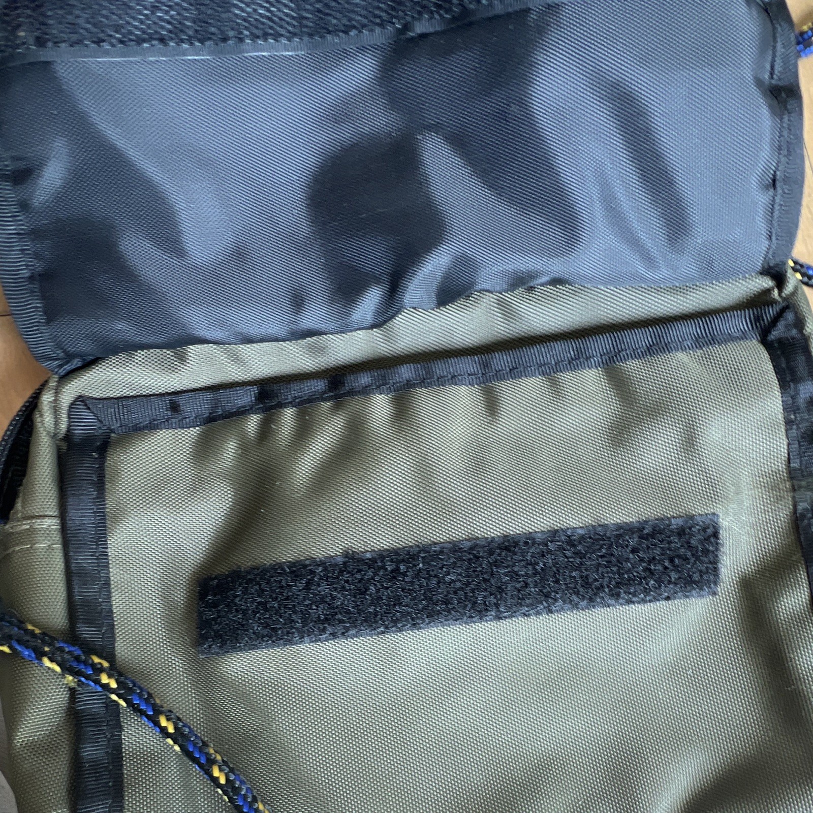Waist Pack Fanny Pack Multi Pocket Adjustable Strap Sport Travel Bag Olive Green