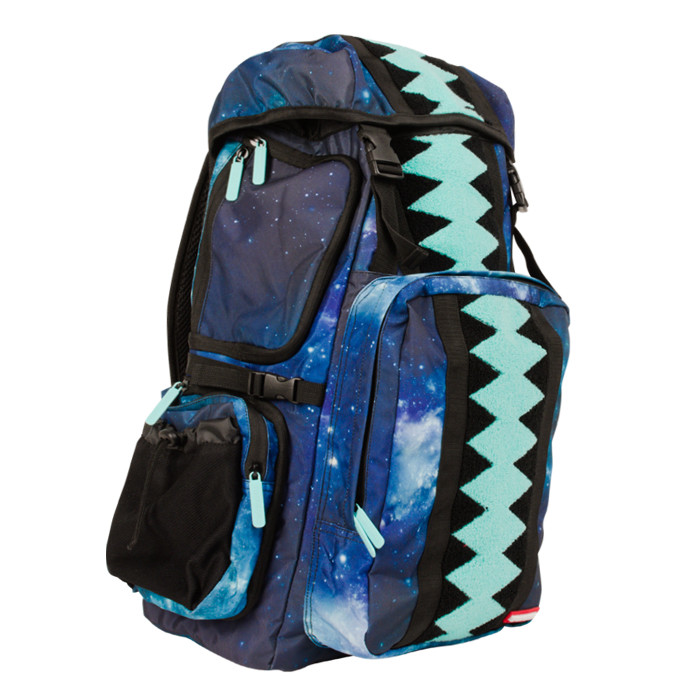 Brand New SPRAYGROUND Tiff Galaxy Shark Top Gear Deluxe Bag