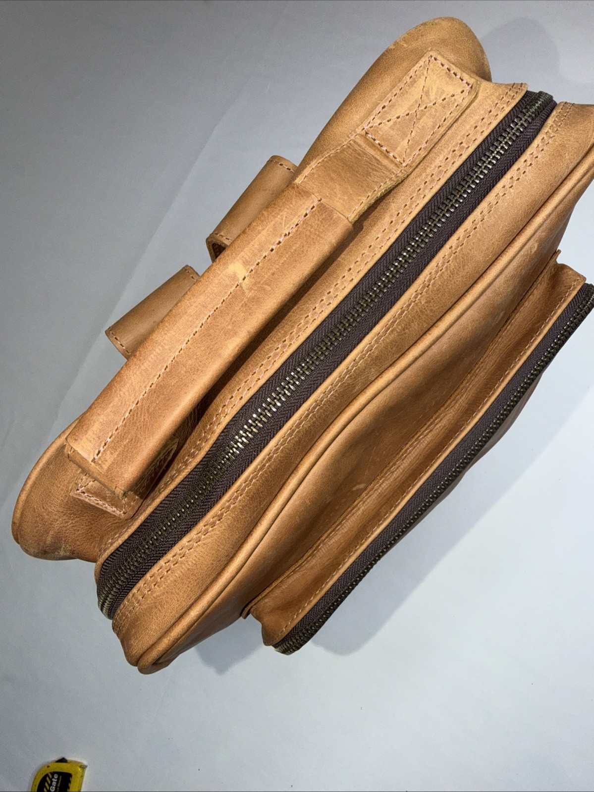 Handmade Full Grain Leather Backpack Brown Vietnam Laptop Travel Rucksack