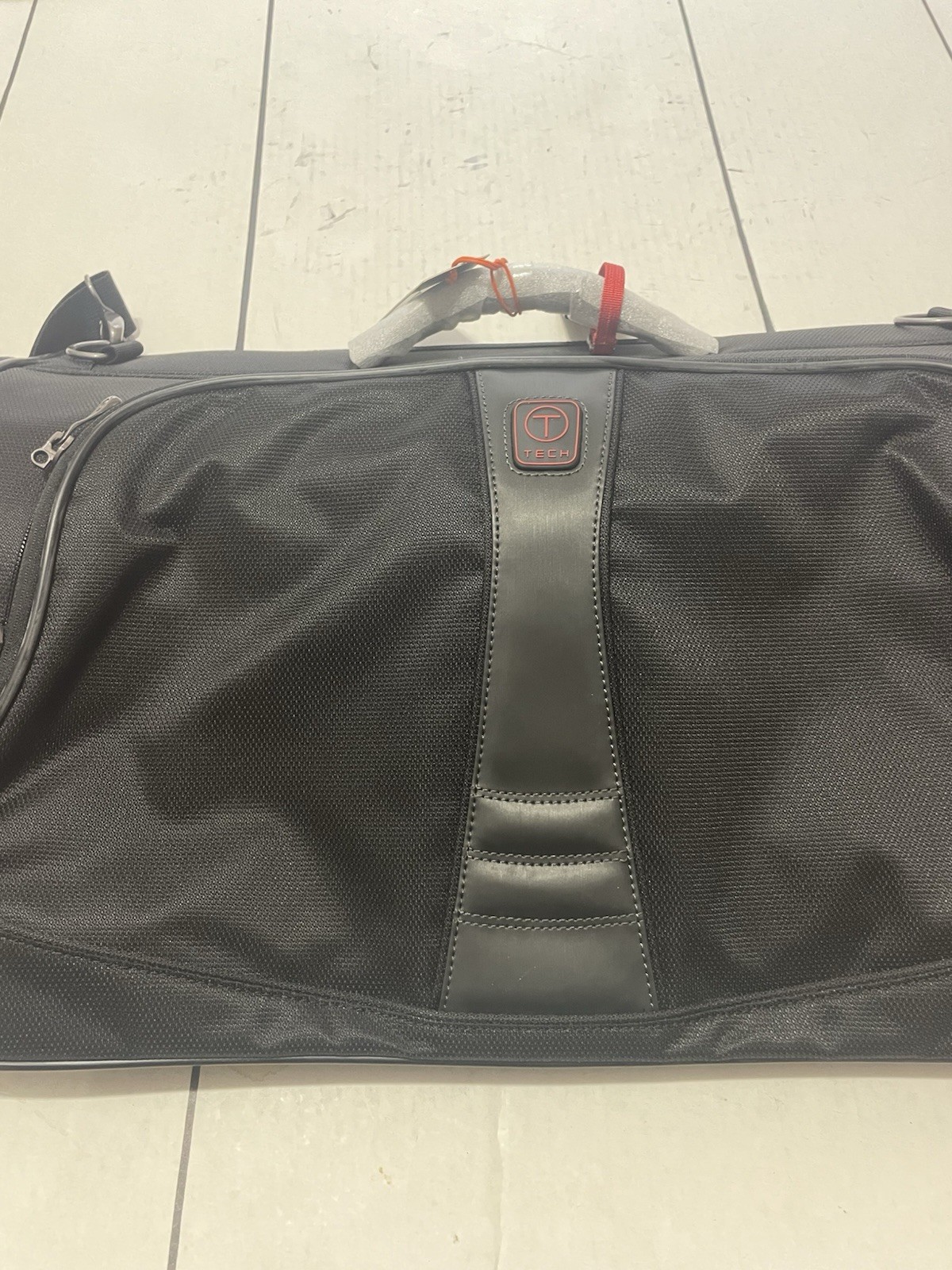 Tumi T-Tech 55336D Black Tri-Fold Nylon Travel Garment Bag Suit Bag Ballistic