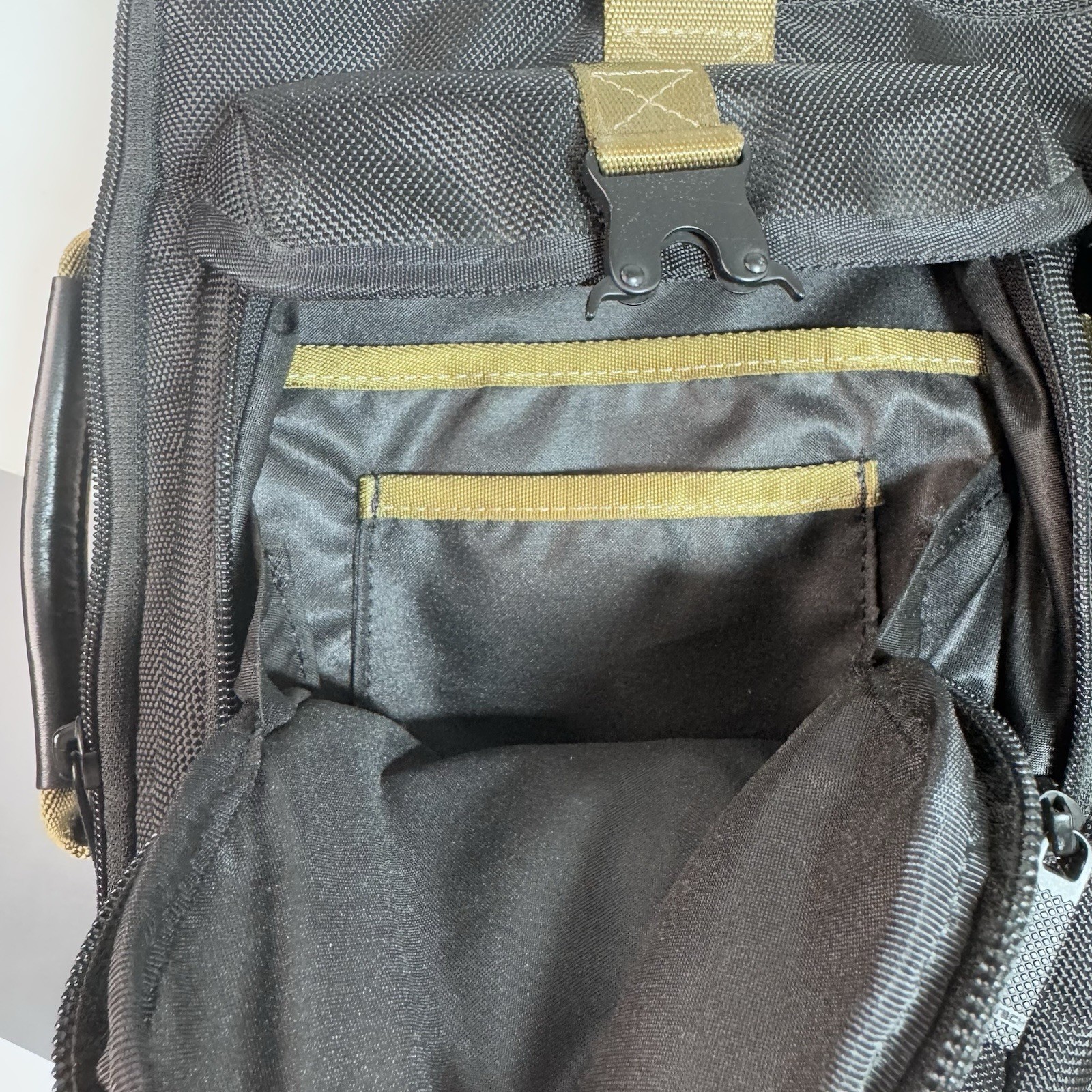 T-TECH by TUMI × TMT 3-way briefcase Business Back Nylon Leather Black Laptop