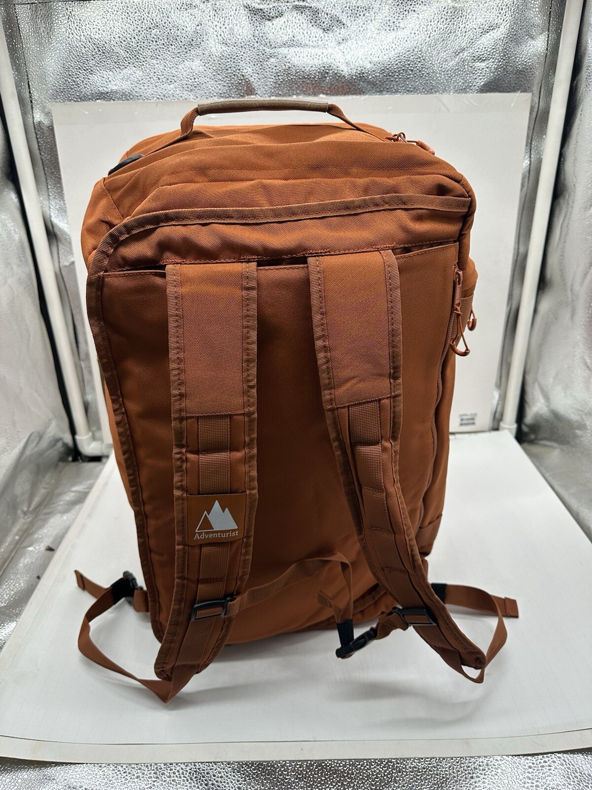 Adventurist Backpack Co. Adventure Backpack/Duffel Bag – Burnt Orange