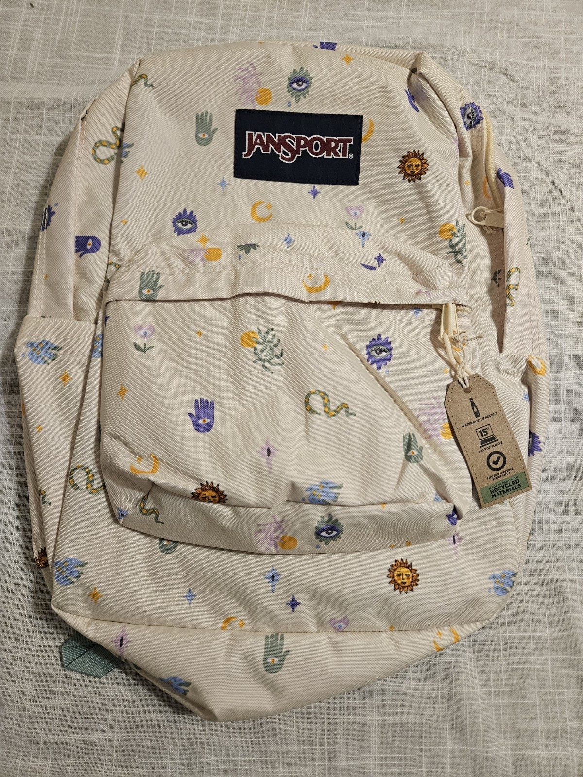 JanSport Superbreak One Backpack – Surreal Mirage Coconut NEW