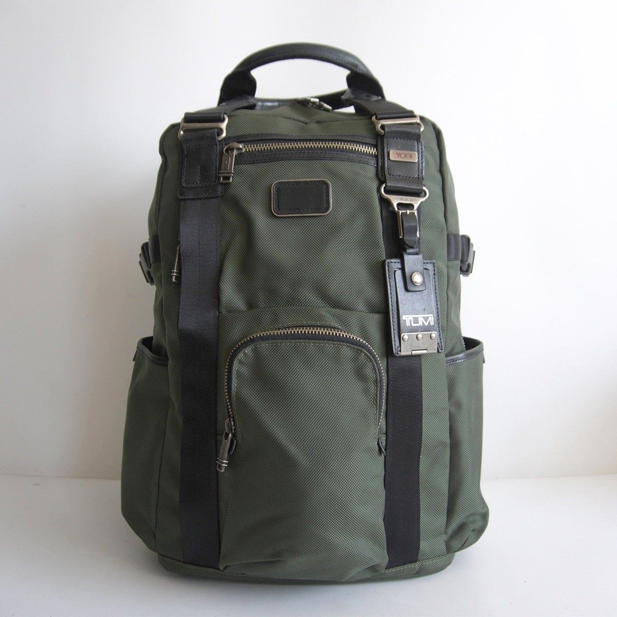 TUMI 22380SPH Alpha Bravo Backpack Khaki 47cm x 32cm x 19cm