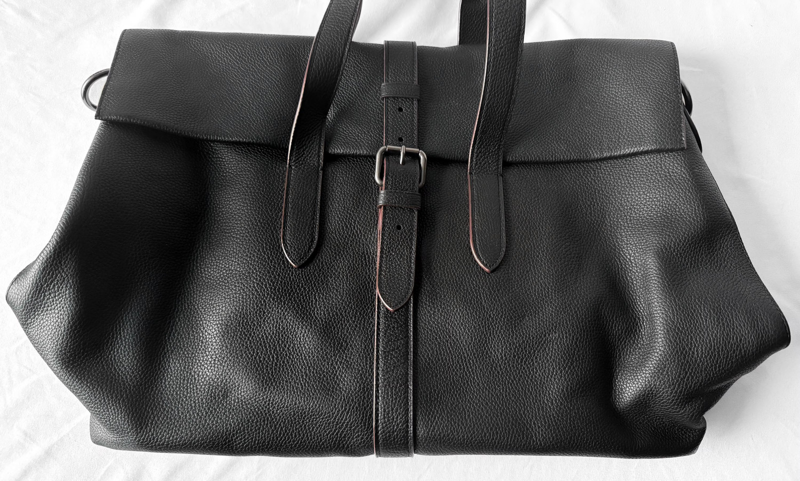 Coach Black Metropolitan Portfolio Leather Tote Briefcase, Style 40532
