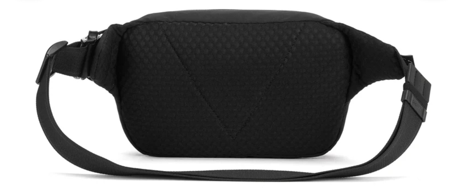 Pacsafe Vibe 100 Anti-Theft Lightweight Hip Pack, Black NWT