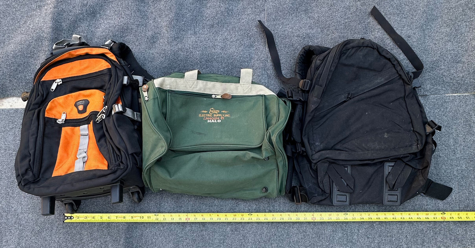 Lot of 33 Bags Backpacks Mixed Sizes.