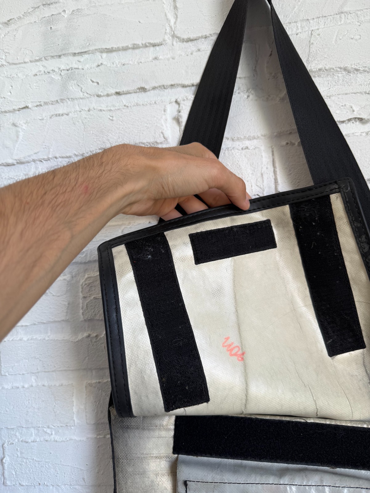 Freitag f41 beige gray messanger bag