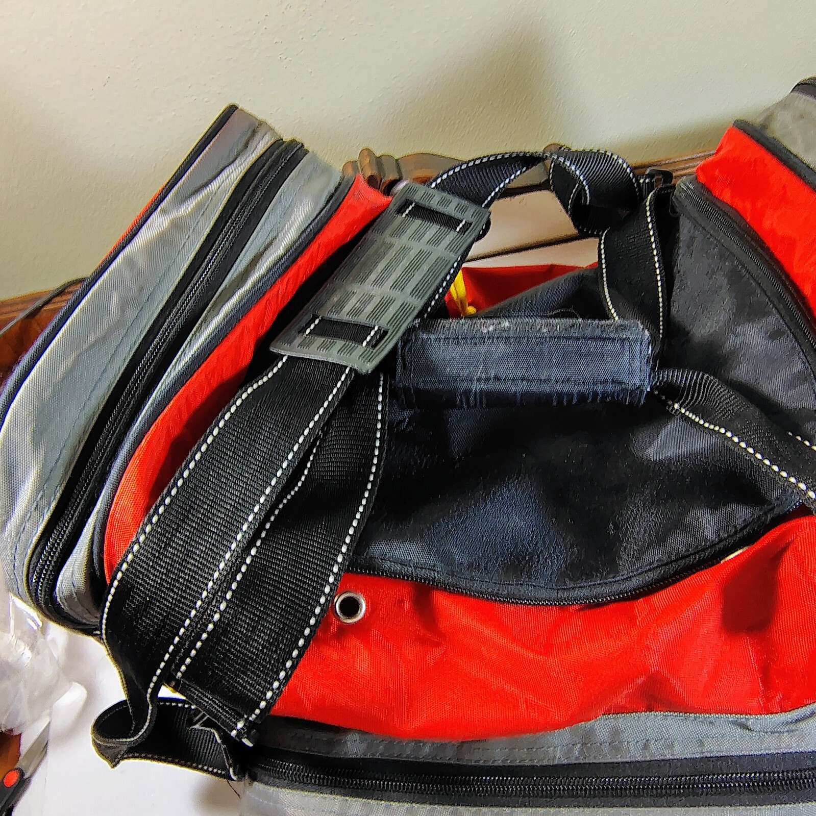 Vintage Snap-On Racing Colorful Duffle Gym Bag