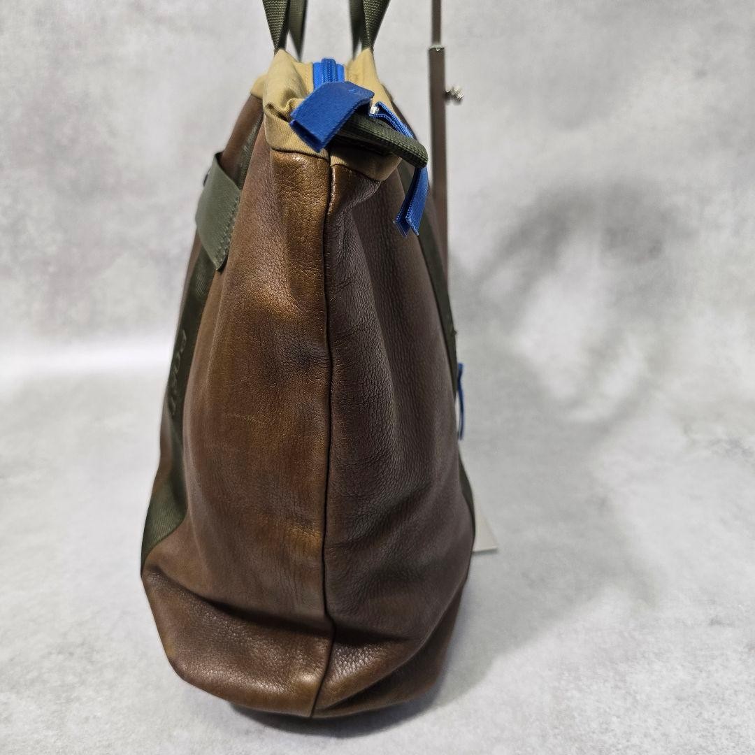 Authentic Porter Yoshida Kaban Relax Tote Bag Brown 37cm x 33cm x 13cm Shoulder
