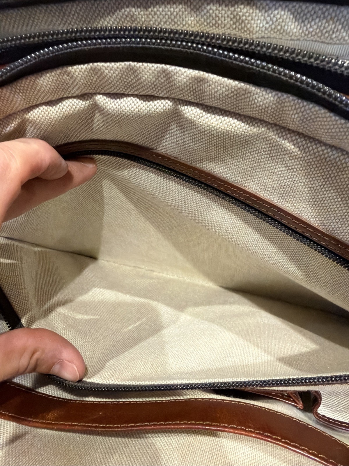 Bosca Brown Men’s Briefcase