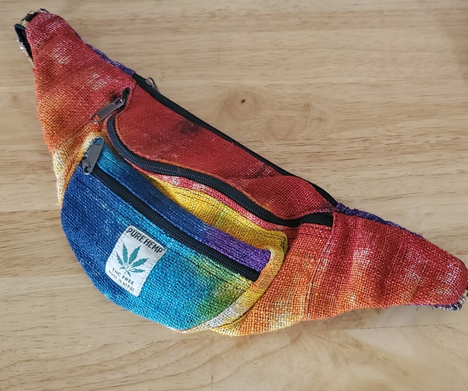 Tie Dye Hemp Fannypack