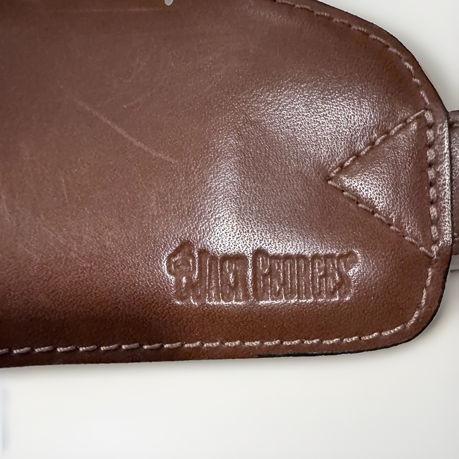 Jack Georges Elements Classic Handmade Leather Briefcase (Style #4505)