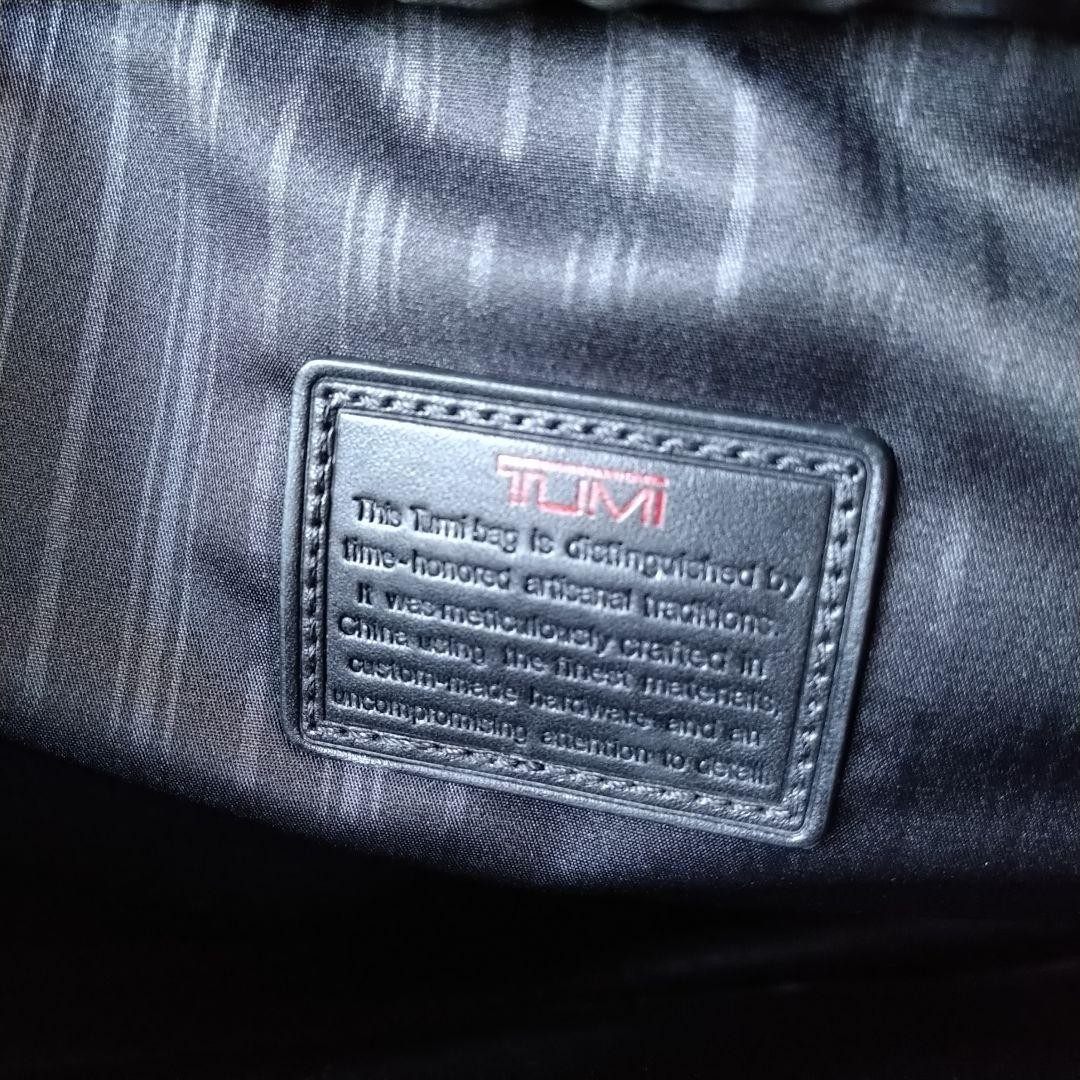 TUMI Genuine Leather Business Bag Brown 32.5cm x 42cm x 12cm