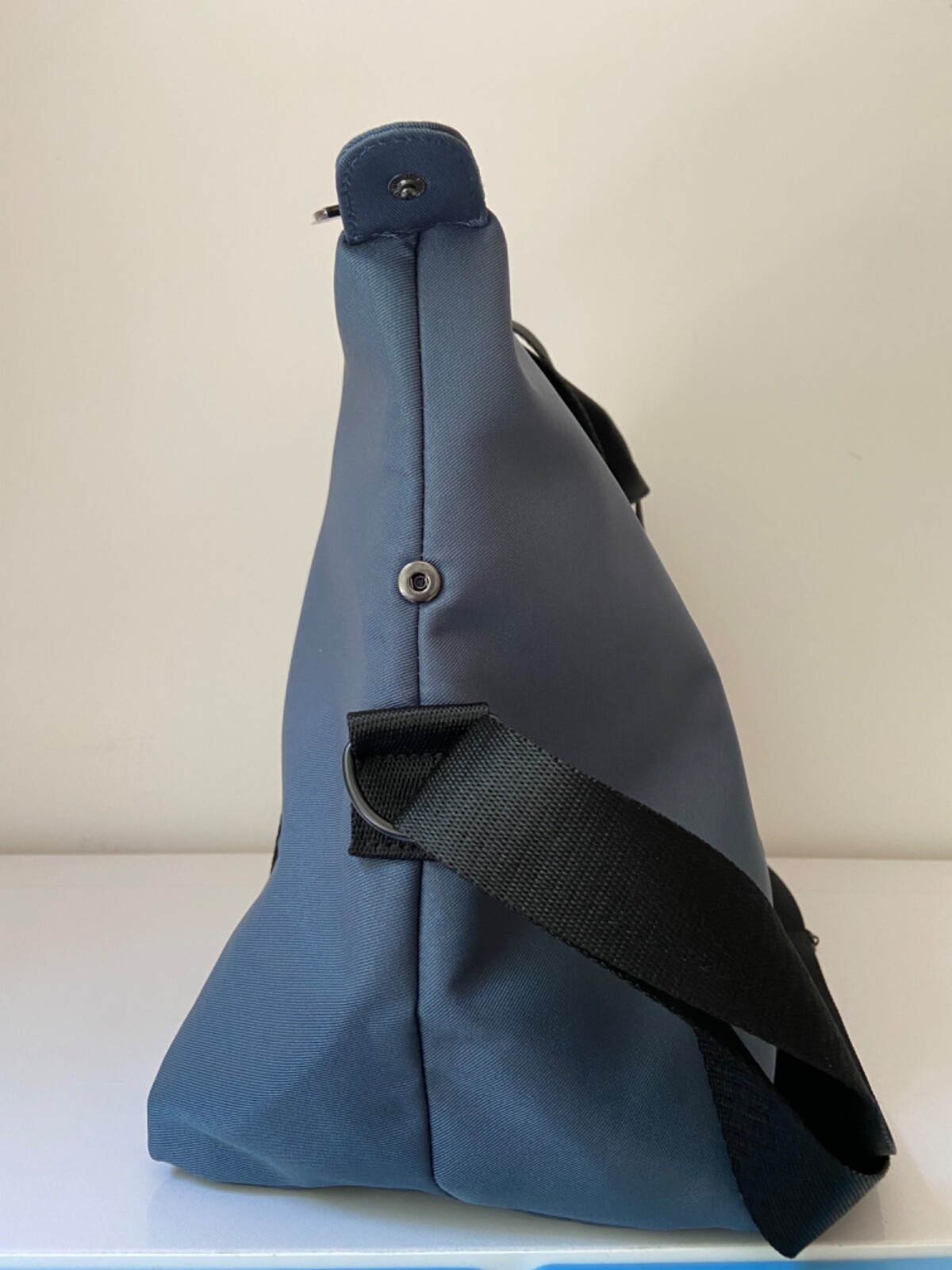 Coach Fragrance Duffle slate blue Weekender Carry-on Gym Shoulder / Hand Bag New