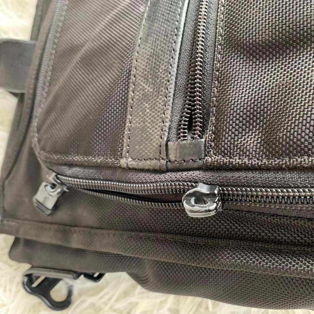 TUMI Business Bag Black Ballistic Nylon