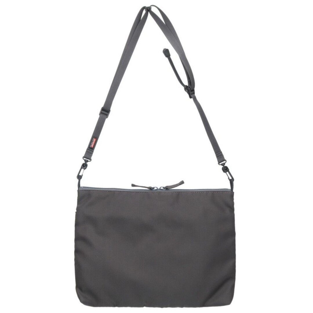 Graph paper Gu231-90326B Nylon Twill Sacoche Large shoulder bag men’s Used 8812d
