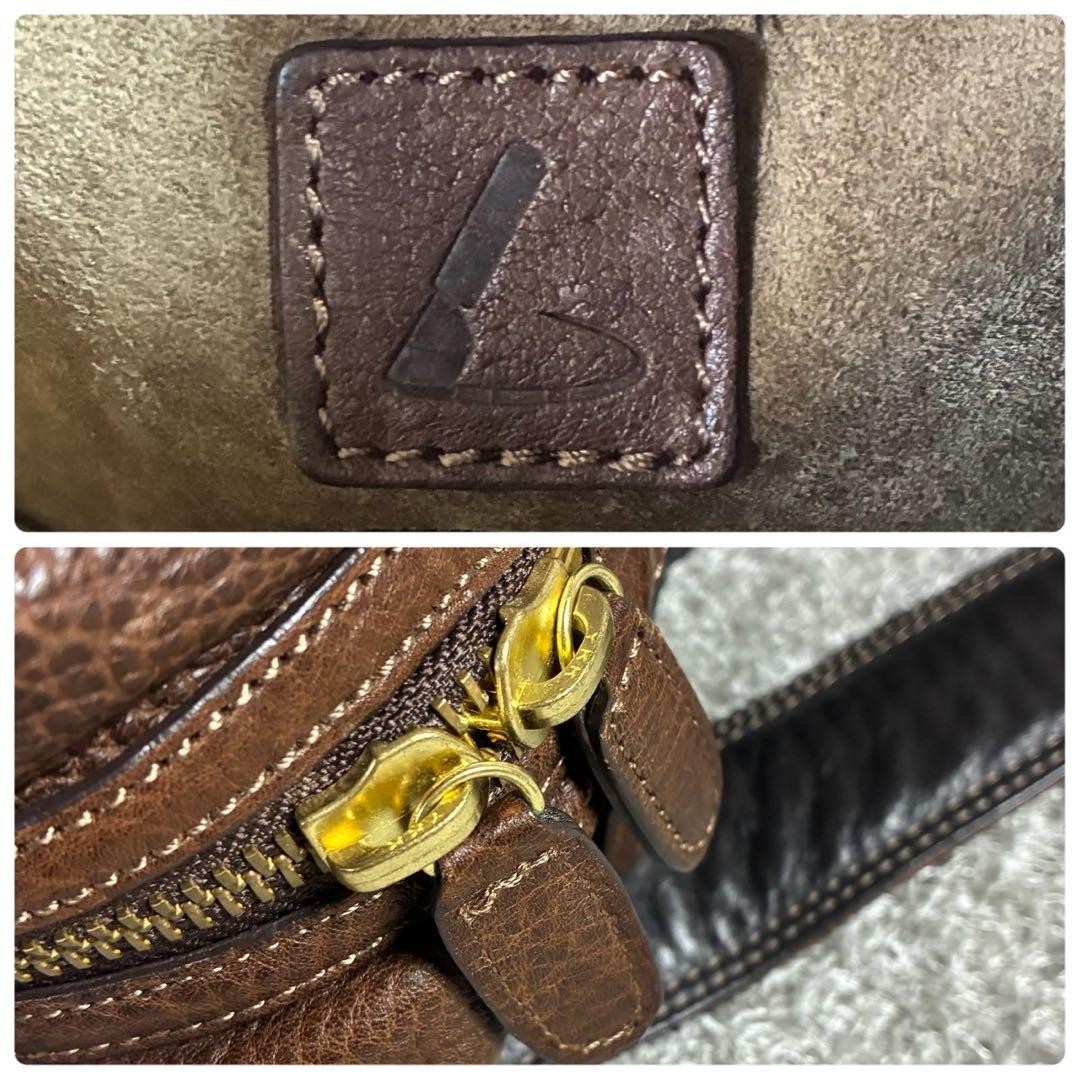Tsuchiya Kaban Tone Oilnume Soft Medium Backpack Leather Brown
