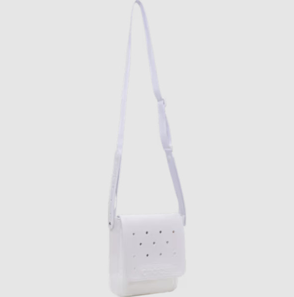 Crocs Classic Crossbody Men Bags White 210191 100% Authentic