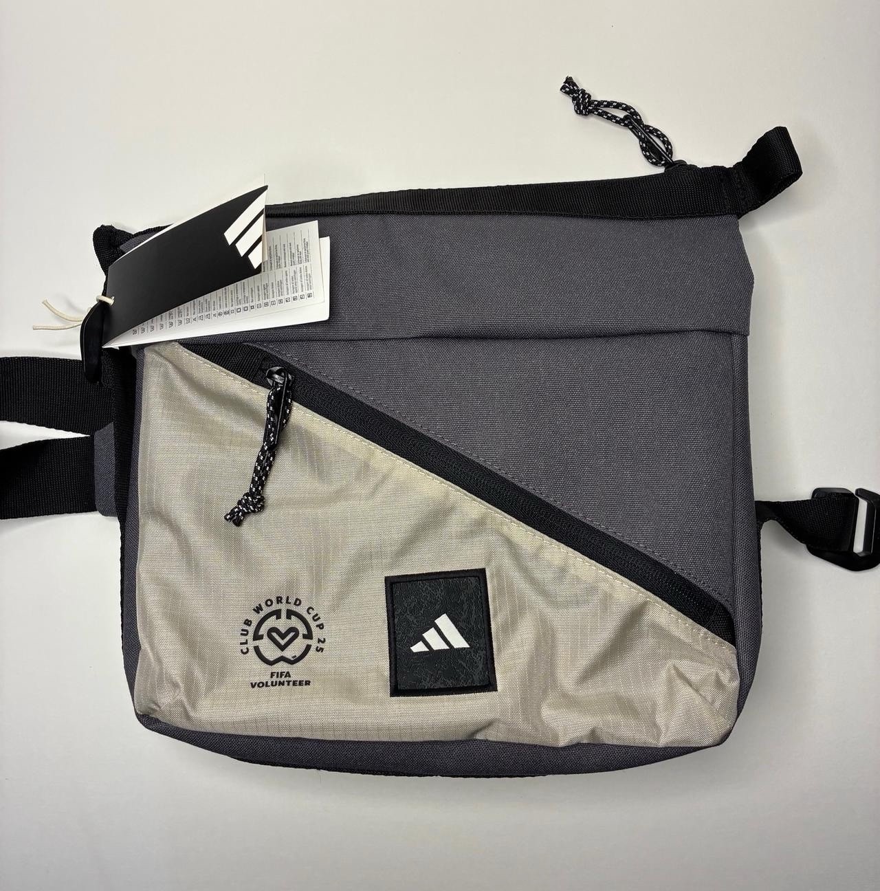 FIFA Volunteer Club World Cup 25 Adidas Crossbody Bag With Pockets – Official