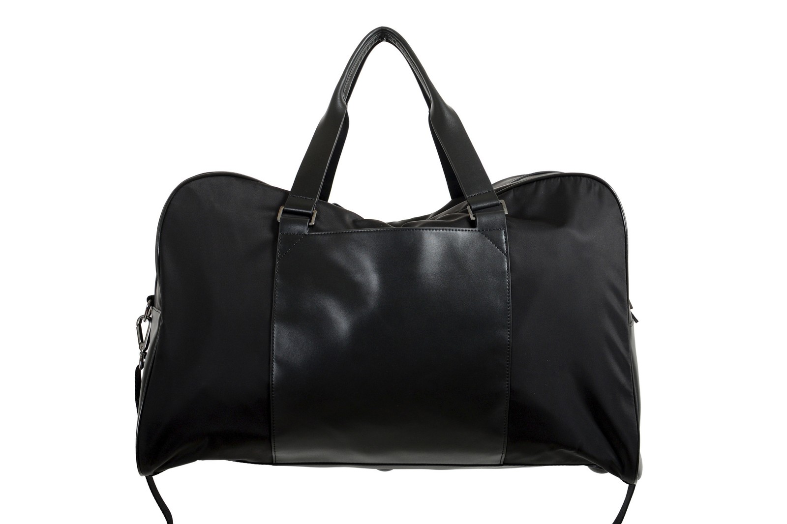 Roberto Cavalli Men’s Black Shoulder Duffle Travel Bag