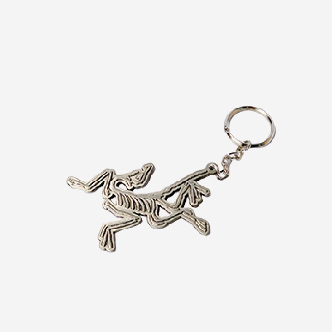 Arc’teryx Metal Keyring Lightweight Durable Skeleton Design Outdoor Accessory