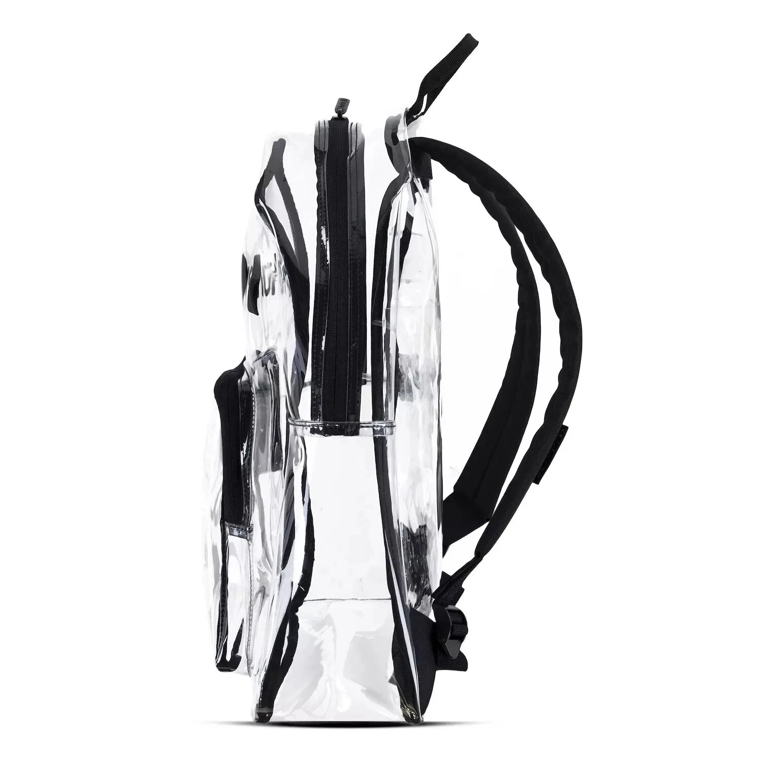 Hurley Transparent Day Backpack Unisex Clear Shoulder Strap School Bag UPS1252