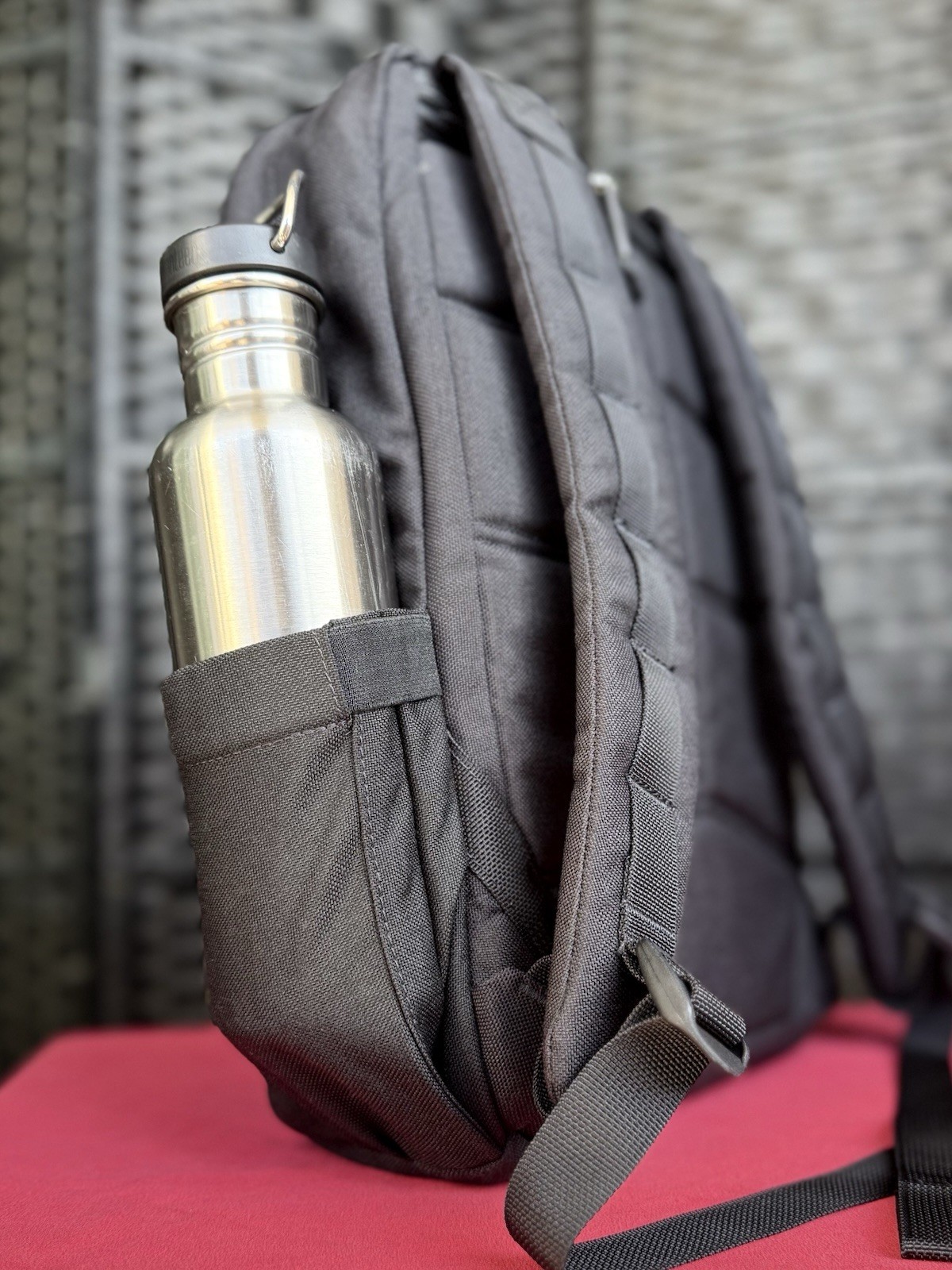 Goruck Echo Full 1000D Cordura Black – Rare Bottle Pocket Mod – USA 🇺🇸