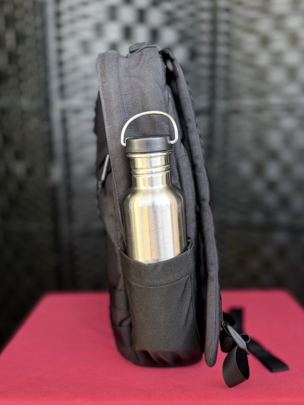 Goruck Echo Full 1000D Cordura Black – Rare Bottle Pocket Mod – USA 🇺🇸