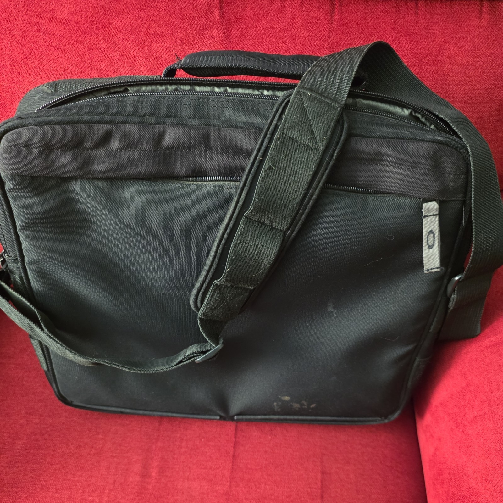 Oakley Tactical Field Gear AP Laptop Computer Bag Black Messenger Crossbody