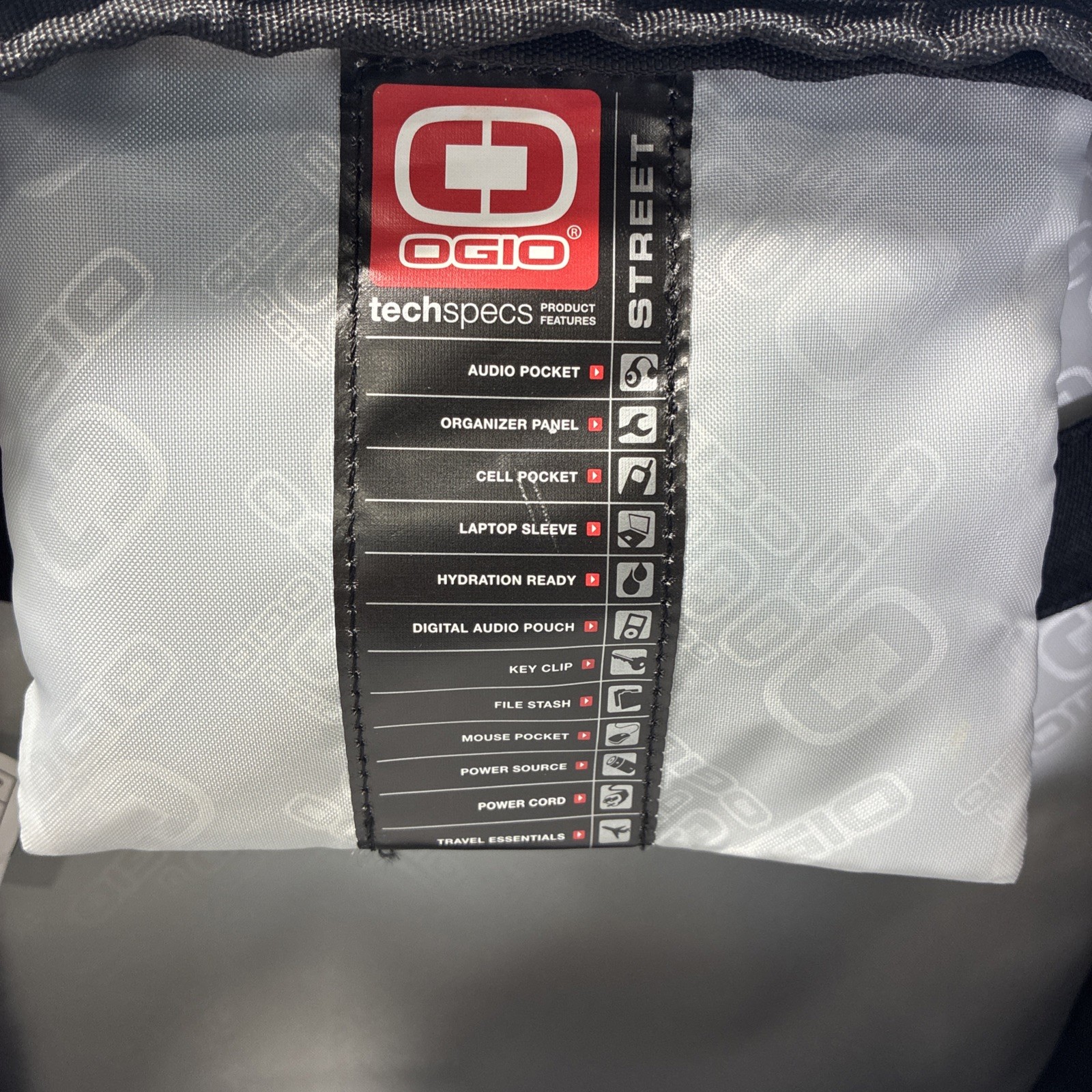 OGIO Metro Street Backpack 8 External Pockets Audio Tech Laptop Pocket New