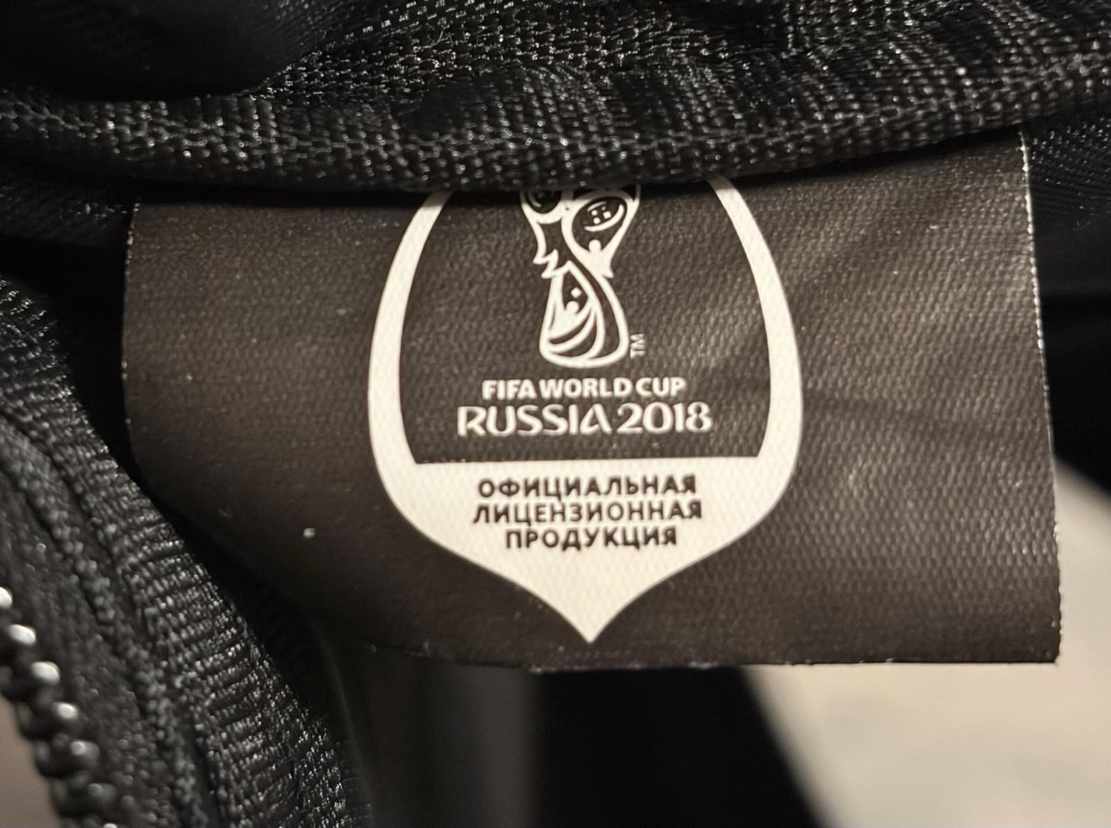 RARE 2018 FIFA World Cup Russia Backpack – Gold/Black – 2 Pocket – Eco Leather