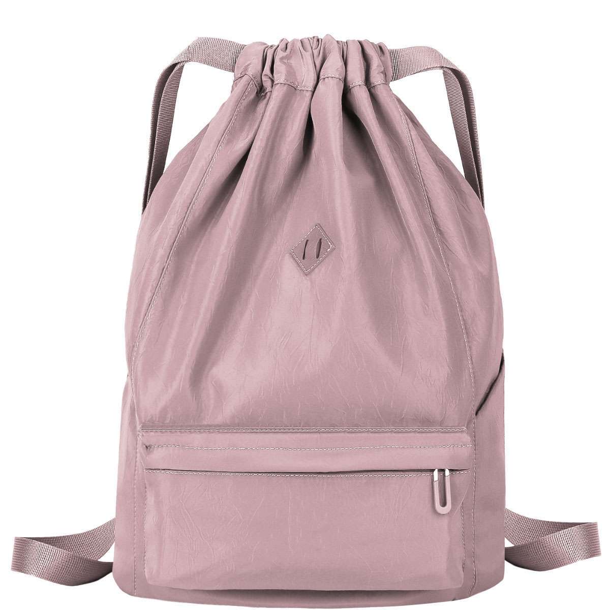 Waterproof Drawstring Bag Gym Bag String Bag Sackpack Cinch Shoulder Backpack US