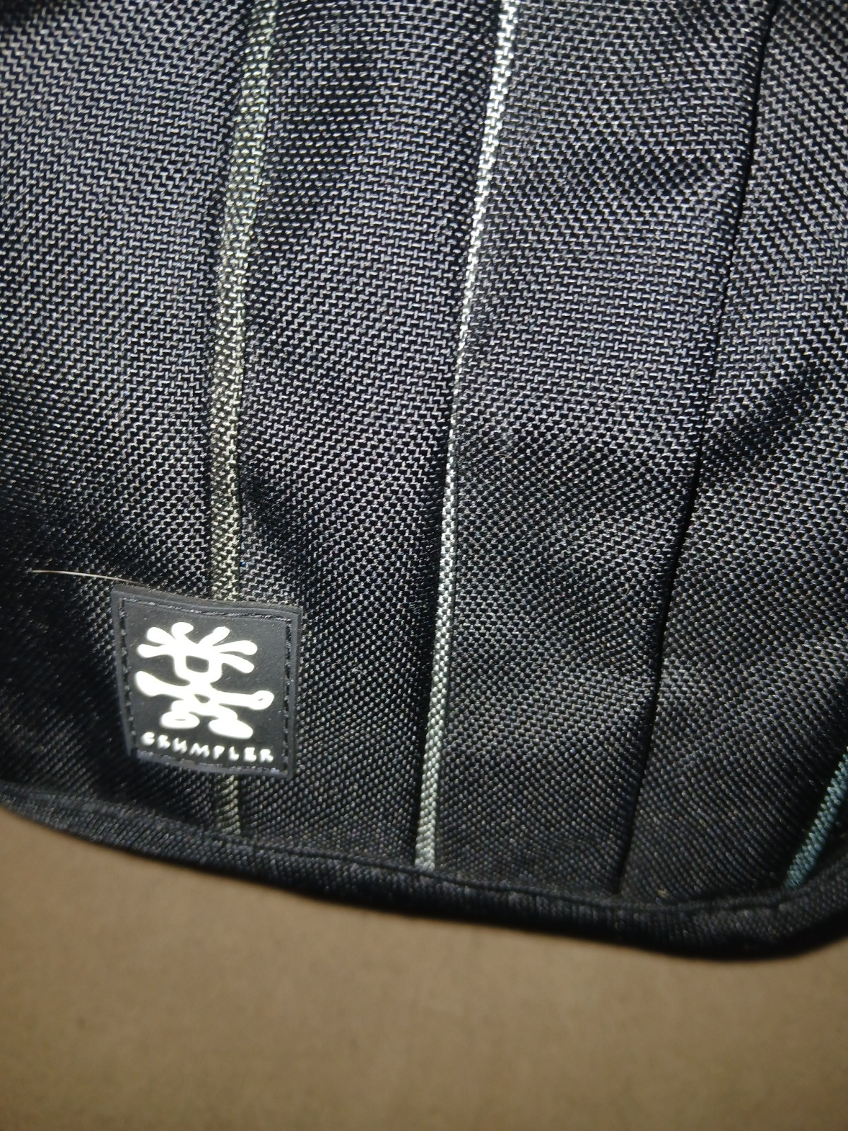 Crumpler Jackpack 3000 Black / Taupe Adjustable Strap Camera Bag Shoulder Bag
