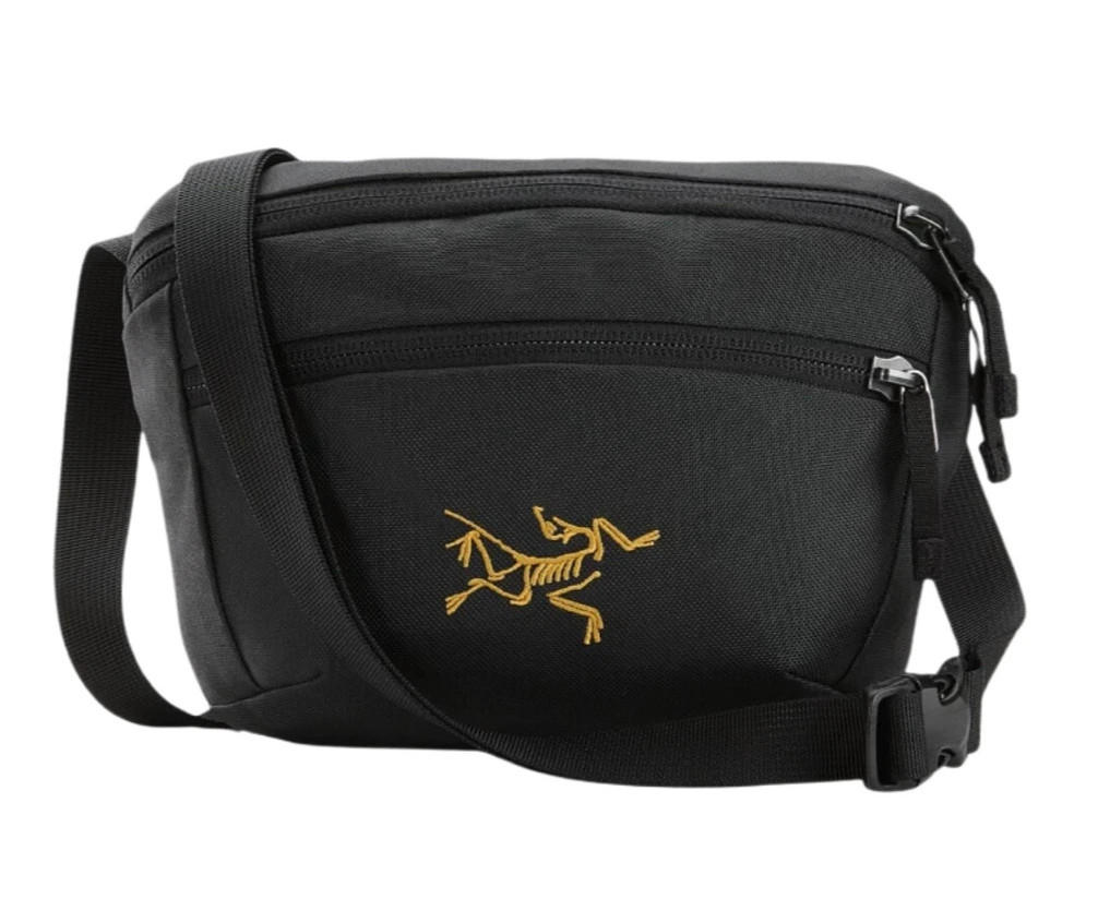 Arc’teryx Mantis 1 Waist Pack Black Crossbody Sling Bag Unisex New