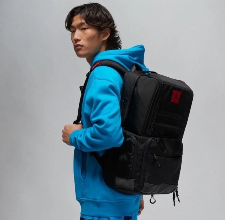 Air Jordan Jumpman Collectors Pack Backpack Shoe Organizer Bag Black 9B0558-023