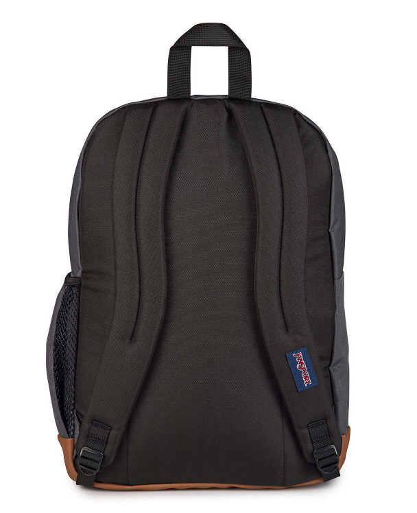 JanSport Cool Student Backpack Grey Letterman Poly 15″ Laptop School Travel Book