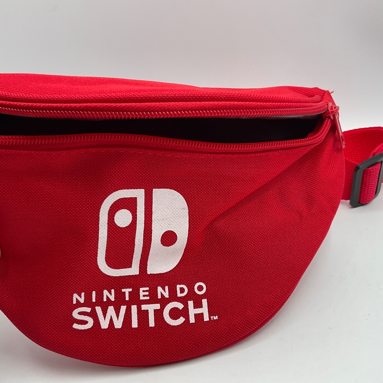 Nintendo Switch Together Tour Red Fanny Pack Adjustable Waist Promotional Zipper