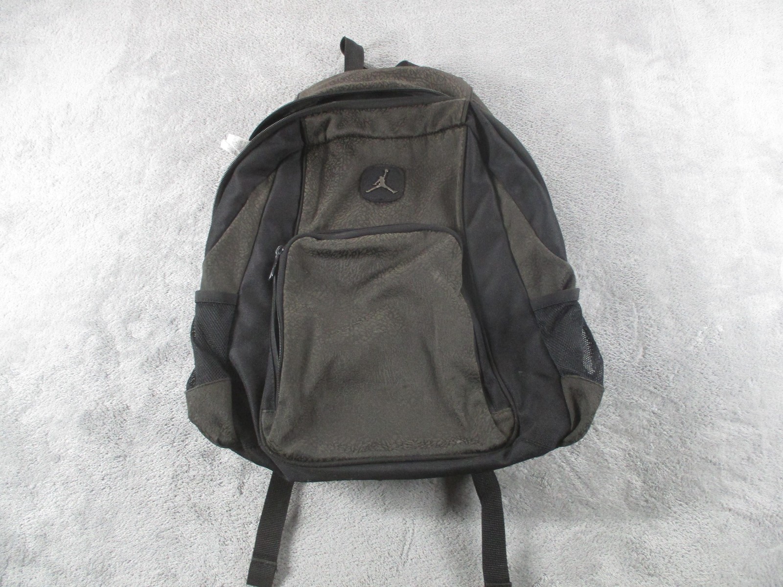 Jordan Backpack Bag Mens Large Black Animal Print Jumpman School Sports Bookbag